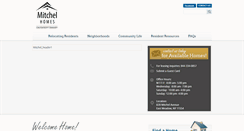 Desktop Screenshot of mitchelhomes.com